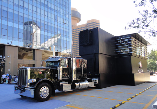 Large Size Double-Layer Double-Expansion Mobile Stage Vehicl