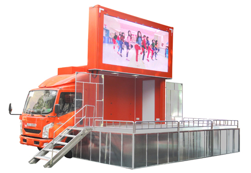 Small Size Mobile Stage Vehicle