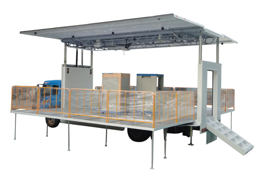 Special Structure Mobile Stage Vehicle